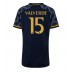 Real Madrid Federico Valverde #15 Voetbalkleding Uitshirt Dames 2023-24 Korte Mouwen